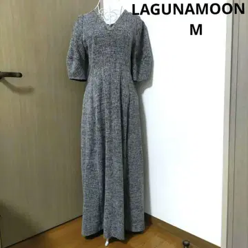 LAGUNAMOON 코쿤 ZIP 원피스 기시마 아사카 씨 착용 M 현행
