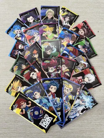 베이블레이드 BEYBLADE PARK 25주년 스티커 전종 세트