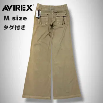 AVIREX 아비렉스 부츠 컷 플레어 데님 치노 팬츠 데드