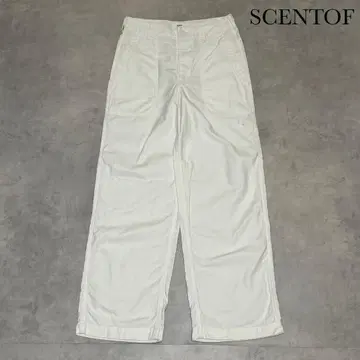 사이즈 34 SCENTOF 센토프 데미지 가공 베이커 팬츠 R219