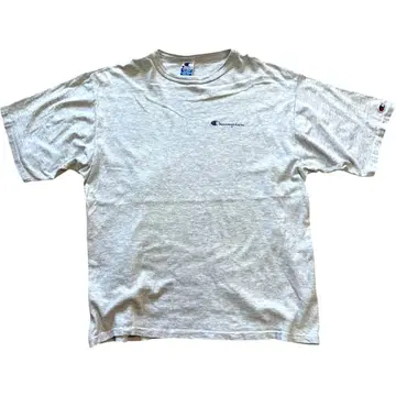 90s USA제 싱글 스티치 챔피온 그레이 티셔츠 2XL
