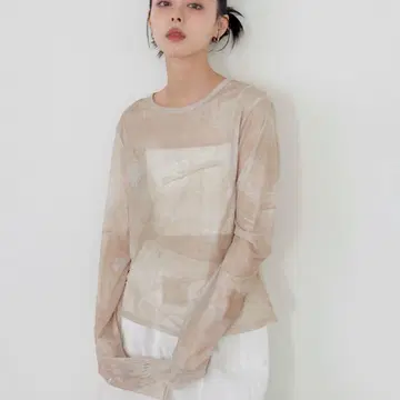 LIAN 리안 뉘앙스 라메 시어 탑