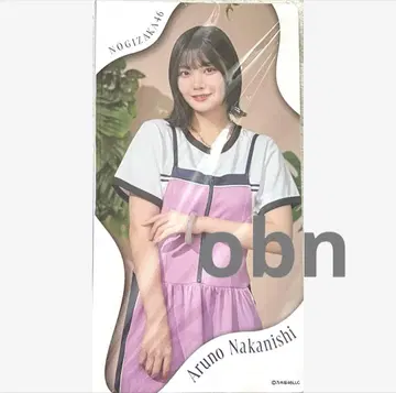 노기자카46 나카니시 아르노 사진 앨범 브로마이드 레어