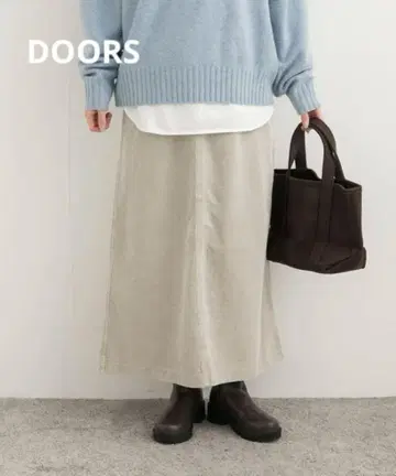 컨디션 최상] 어반 리서치 DOORS 제품 염색 코듀로이 스커트 24AW
