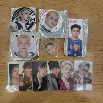 treasure 현석 캔뱃지 롱 캔뱃지 트레이딩 카드 얼굴 아크링 키링
