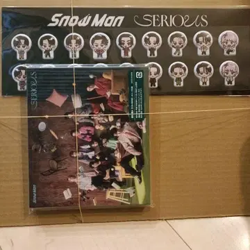 Snow Man SERIOUSUS 스티커 포함 CD