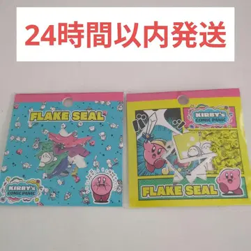 새상품 별의 커비 플레이크 씰 코믹 패닉