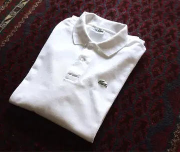 스페인산 LACOSTE L1212 라코스테 사이즈 7 프렌치 화이트