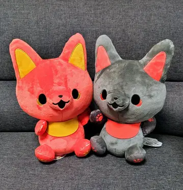 카미사마 여우와 샐러리맨 BIG 봉제 인형 2종 세트