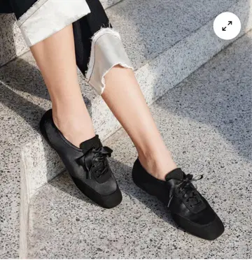 VIVAIA 레이스업 새틴 스니커즈 Lee