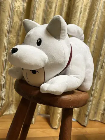 원펀맨 경비견 맨 공식 봉제 인형 비프라이스 정좌 개 인형옷 레어