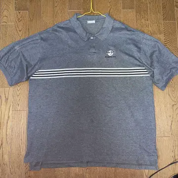 Hard Rock Cafe 그레이 피케 셔츠 2XL