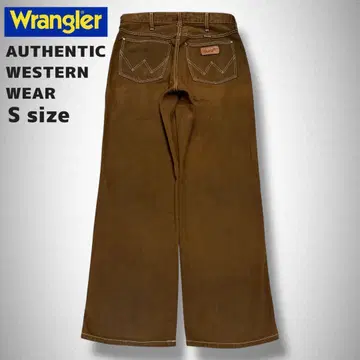Wrangler 랭글러 와이드 배기 데님 브라운 아카이브