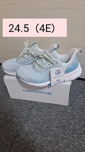 ASAHI FOOTCARE 색스 스니커즈 24.5cm 4E 외반모지
