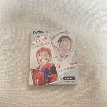 하이큐 추억 스냅 포토 카드