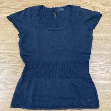 폴스미스 블랙 면 린넨 티셔츠 블랙