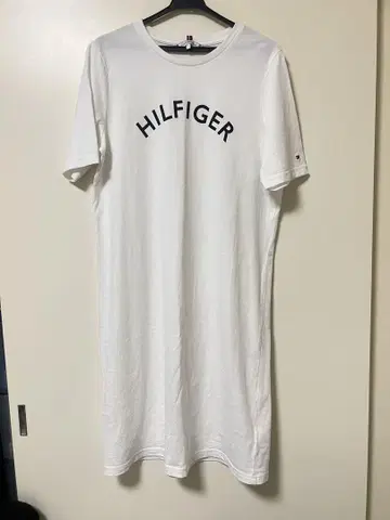 Tommy Hilfiger 반팔 원피스 화이트