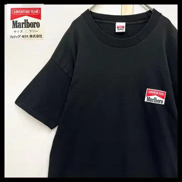 USA제 말보로 티셔츠 Marlboro 기업 필립 모리스 양면