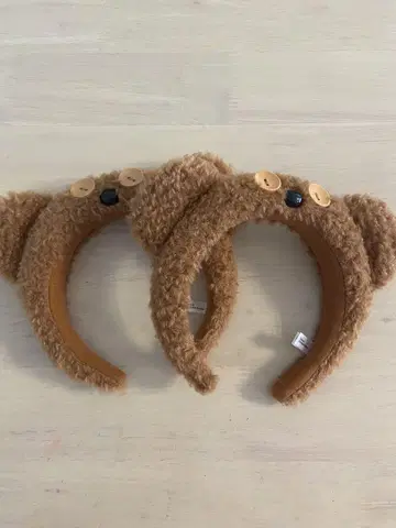 USJ 곰 귀 머리띠 2개 세트  팀