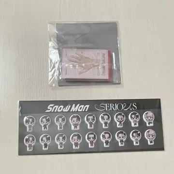 Snow Man SERIOUS 혜택 묶음 판매