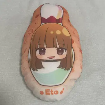 컬러풀 피치 카라피치 에토 에토 씨 히로 히로 씨 비즈 쿠션