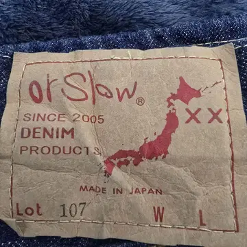 오어슬로우 orslow107 새상품급