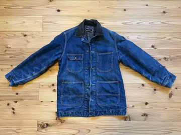70s sears 데님 커버올 자켓 시어스 남성용 M