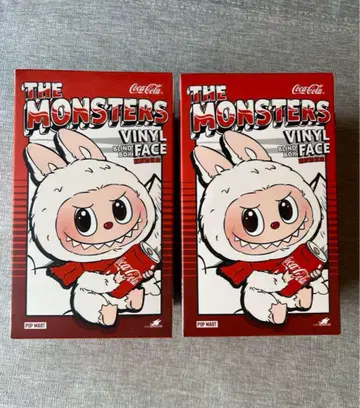 THE MONSTERS labubu 코카콜라 시리즈 봉제 인형 2개