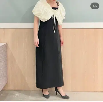 릴리 브라운 포멀 원피스 드레스 경사 결혼식 오프숄더