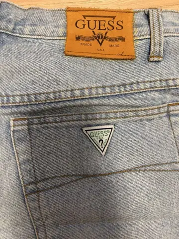 GUESS 데님 팬츠 청바지 32