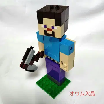 레고(LEGO) 마인크래프트 빅 피그 스티브와 앵무새 21148