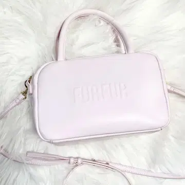 FURFUR 핑크 보스턴 백