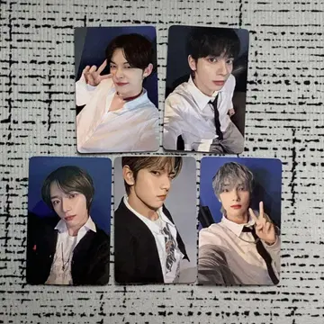 TXT 미국 Kpop Nara 트레이딩 카드 한정판 5장