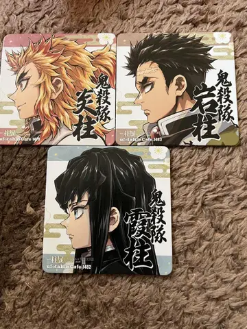 귀멸의 칼날 ufotable 기둥전 코스터 컬러