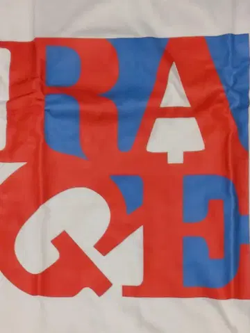 RAGE 티셔츠 화이트 M