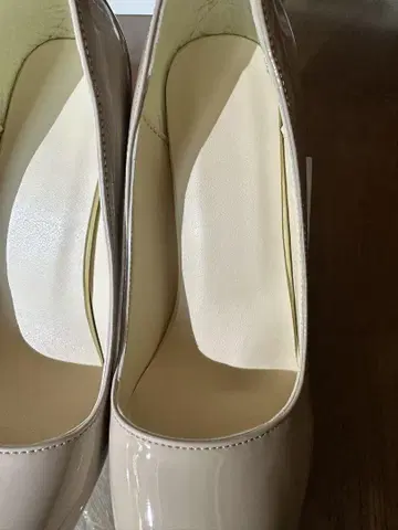 베이지 스틸레토 하이힐 힐 높이 10.0cm