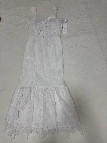 Estella.K 화이트 레이스 원피스 에스테라 케이