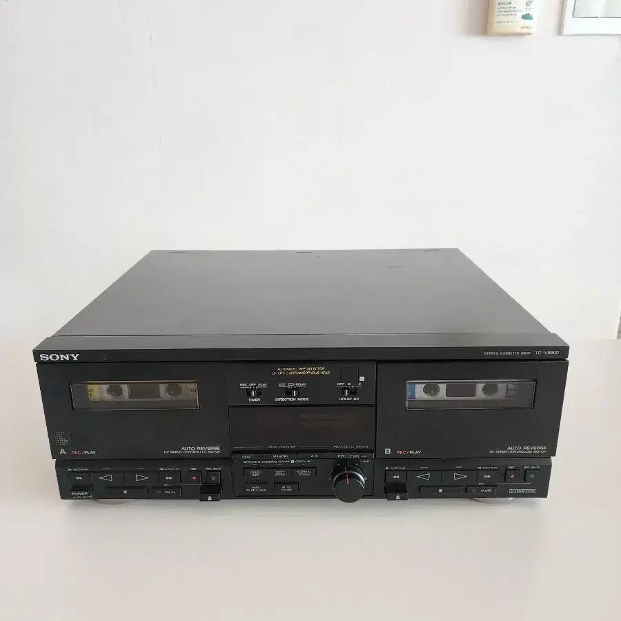 SONY | 소니 Sony Vintage Top-of-the-Line Cassette Deck TC
