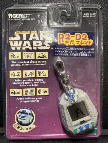 스타 워즈 R2-D2 기가 블렌드 육성 게임 미개봉 작동 미확인