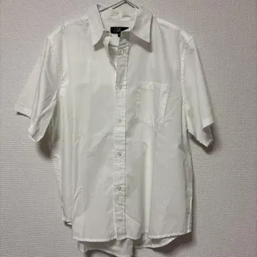 (MONO-MART) 오버 루즈 브로드 레귤러 카라 S/S 셔츠