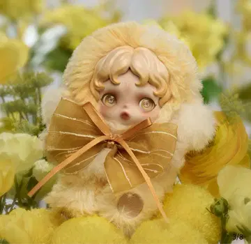 스컬 팬더 popmart 봉제 인형