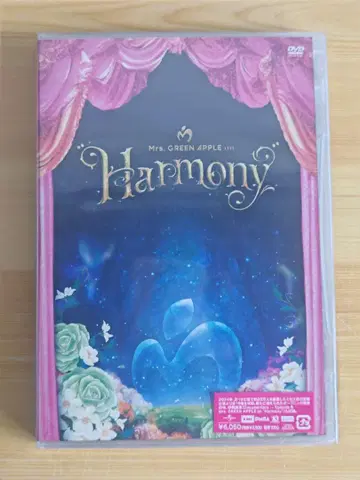 Mrs. GREEN APPLE 미세스 Harmony 초회 한정판 DVD