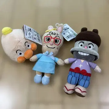 호빵맨 봉제 인형 묶음 판매
