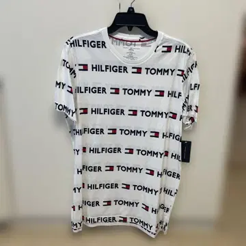 Tommy Hilfiger 로고 프린트 티셔츠 M