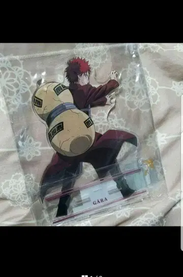 NARUTO 가아라 특대형 아크릴 스탠드 싸우는 등 나루토