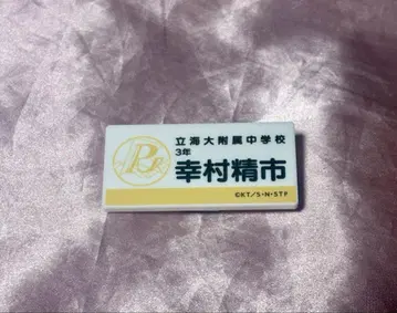유키무라 세이이치 명찰 배지