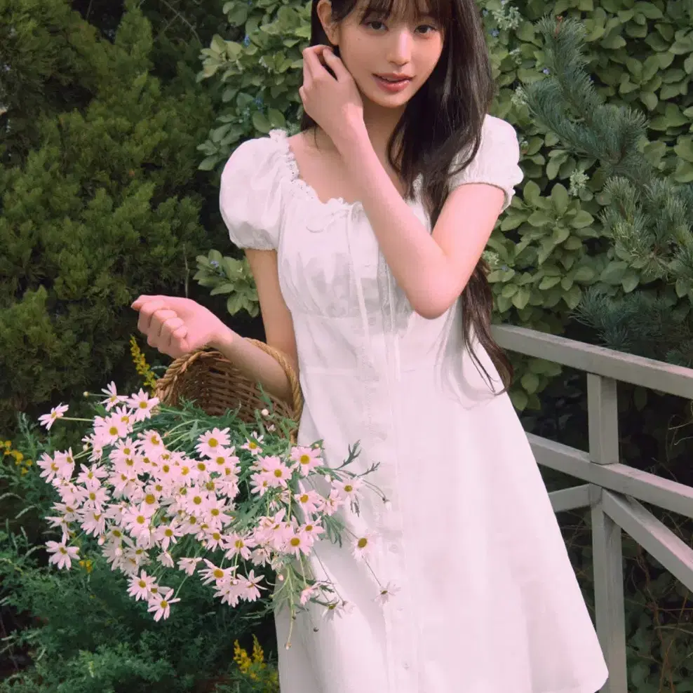 ROLAROLA★チャン・ウォニョン着用★RIBBON LACE MINI ONEPIECE rolarola】IVEウォニョン着用☆LACE MINI ONEPIECE (S,M
