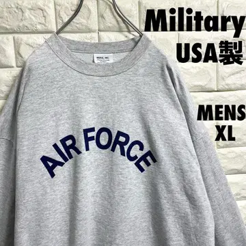 미국 공군 AIR FORCE 프린트 맨투맨 USA제 XL 사이즈