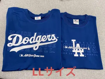MLB 다저스 올스타 메쉬 반팔 티셔츠 블루 LL 사이즈