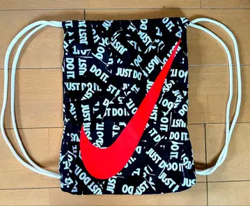 Nike 나이키 냅색 헬스장 자크 00s y2k 블랙/레드